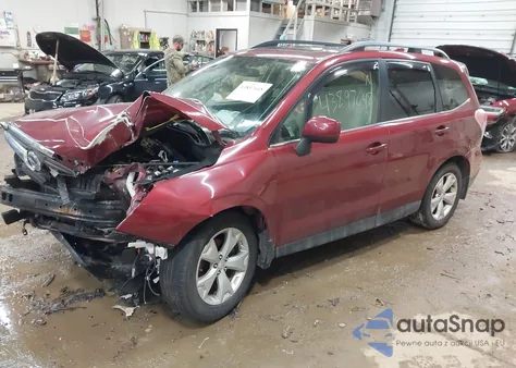 2016 Subaru Forester 2.5I Limited from USA, damaged, VIN JF2SJAKC3GH508687